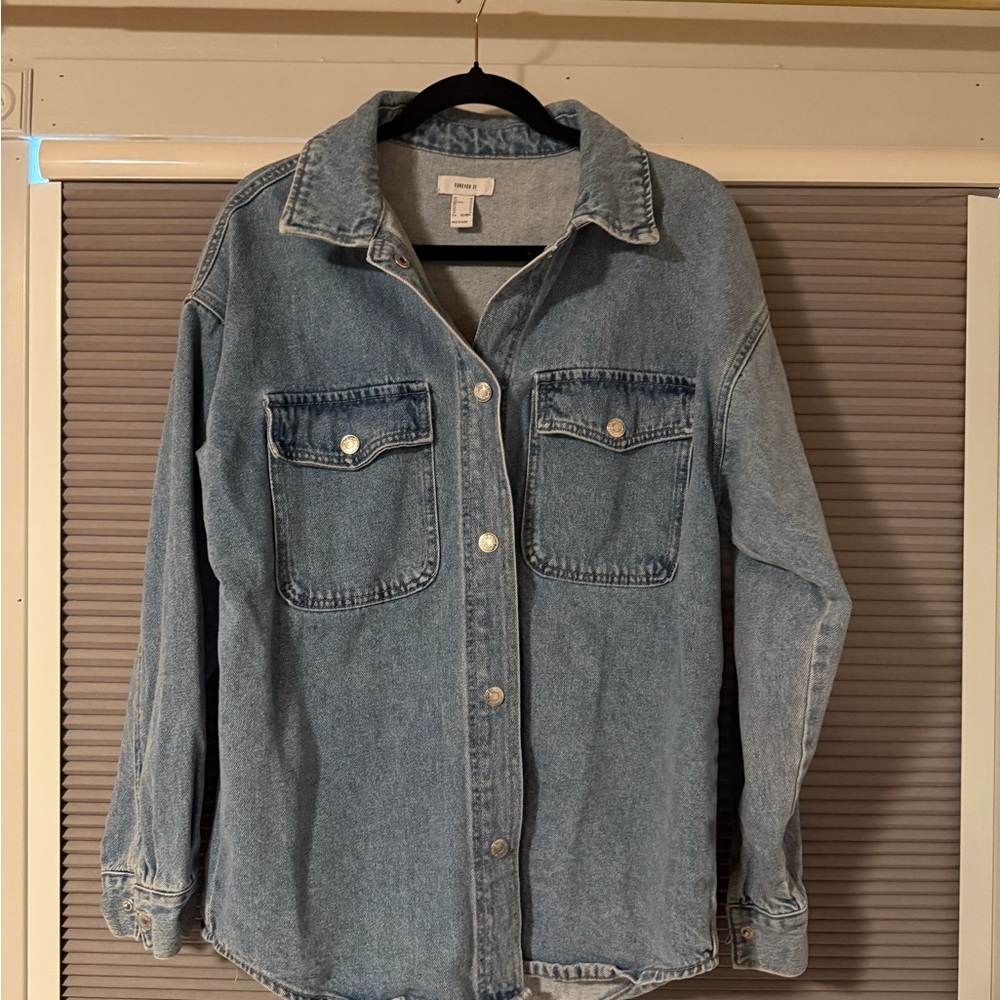 Forever 21 Light Blue Denim Jacket